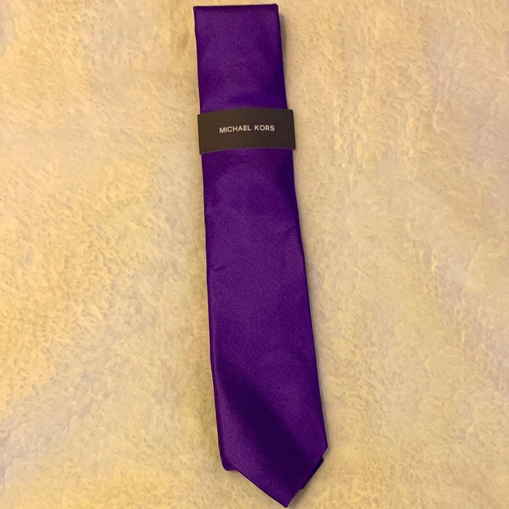 Michael Kors Vibrant Purple Tie